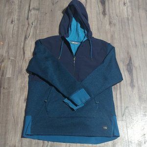 The North Face Women's Tops The North Face Tech Sherpa Xs Hoodie Turquoise Sz XL